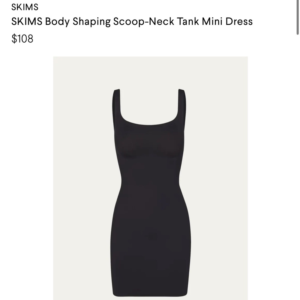 SKIMS Body Sculpting Mini dress